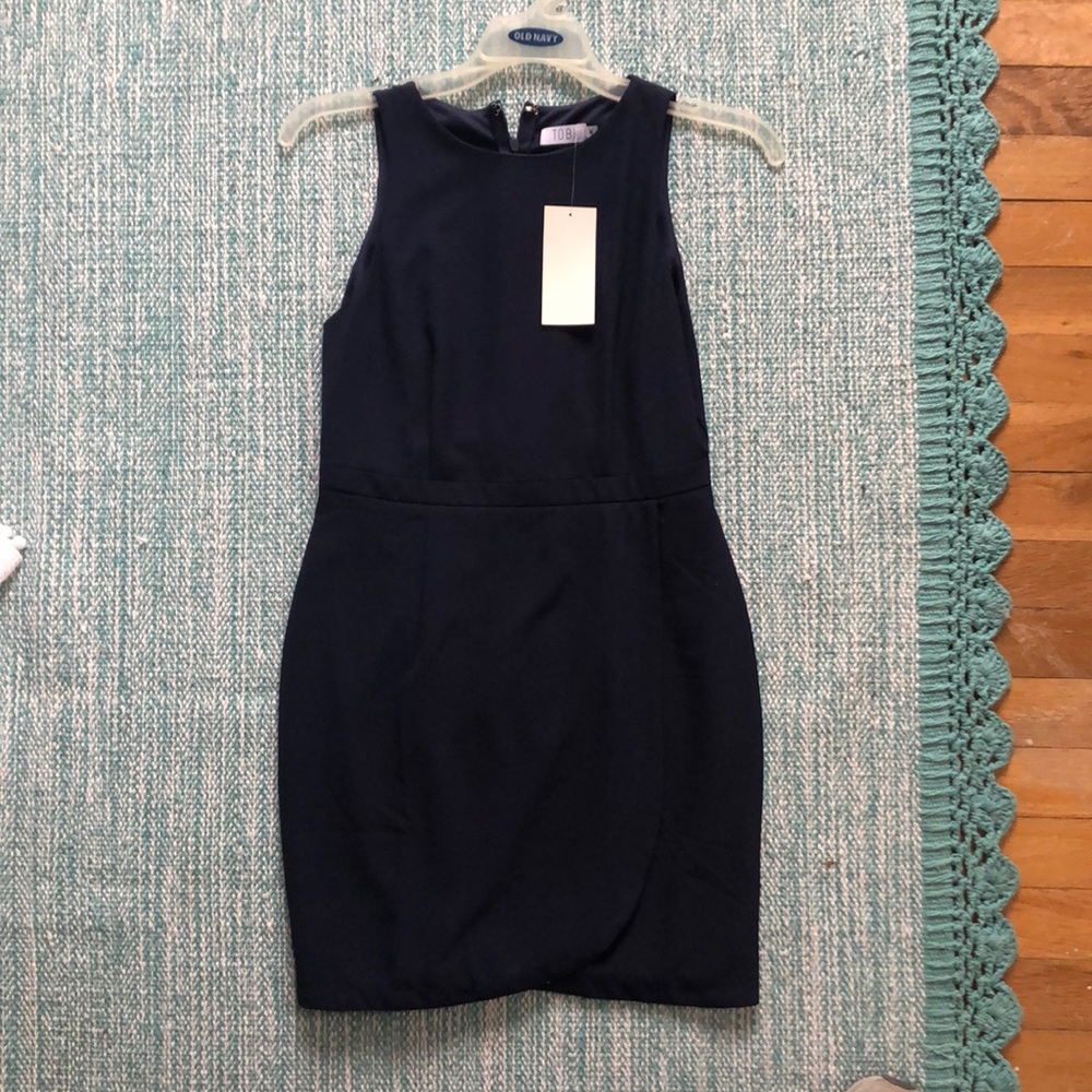 Blue tobi dress